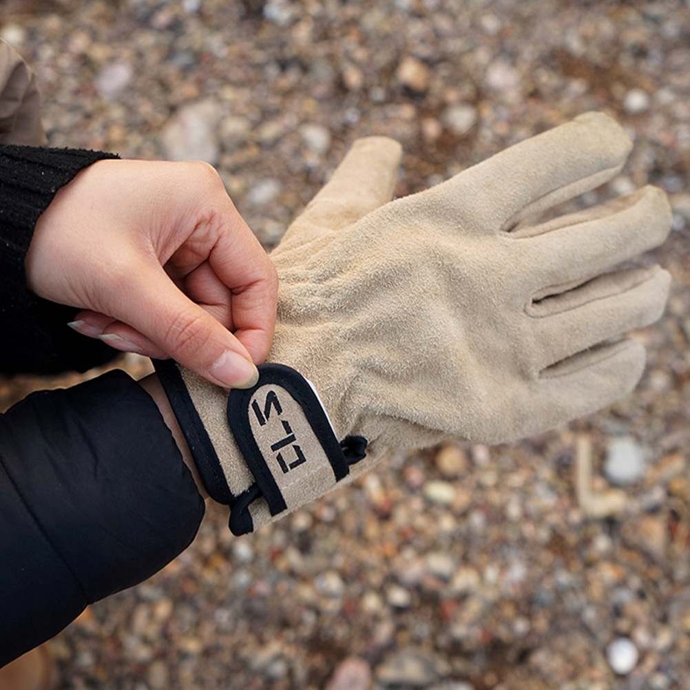 RĘKAWICE OCHRONNE RĘKAWICE CAMPINGOWE REGULOWANE Marka bez marki