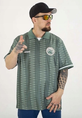 Tričko Polo Prosto Glast zelené