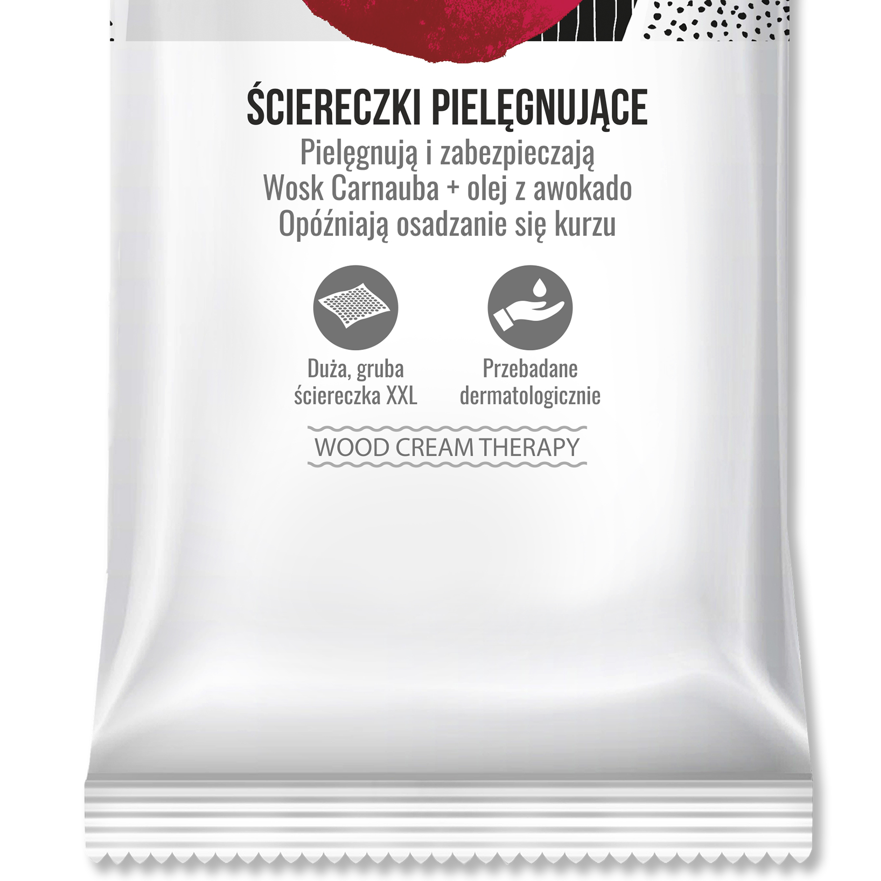 CHUSTECZKI PIELĘGNUJĄCE - MEBLE DREWNIANE 3x32 szt Kod producenta LACN-32A