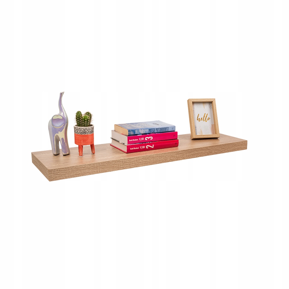 Półka ścienna samowisząca - FS 80x23 Dąb sonoma EAN (GTIN) 5907708143266