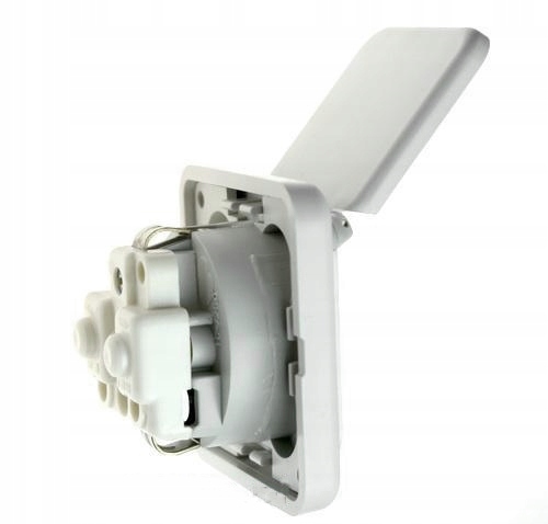 Gniazdo elektryczne wewnętrzne 230V 6x6 cm szare EAN (GTIN) 4041431004881