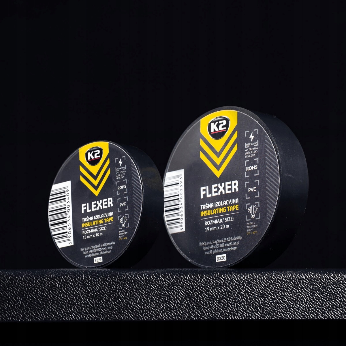 K2 Taśma izolacyjna FLEXER 15 mm x 10 m Producent części K2