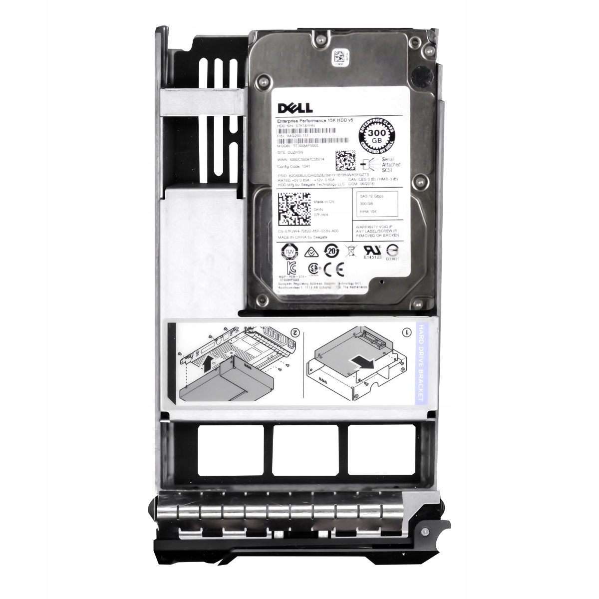 Dell 07FJW4 300GB 15K SAS-3 3.5'' ST300MP0005