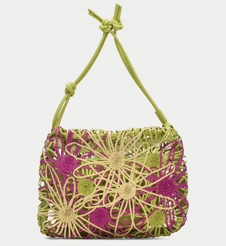 Pletená dámská kabelka Hispanitas BV264729 Multicolor