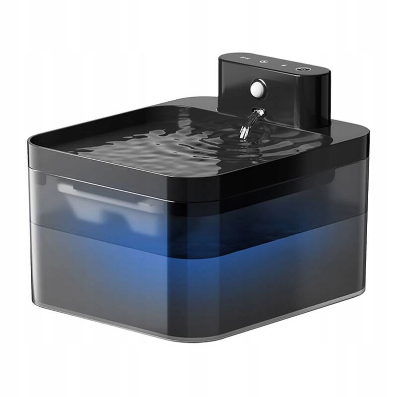 Inteligentna Fontanna Poidło Dla Zwierząt Rojeco Wireless 2,2l Dla Psa Kota