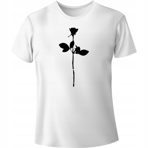 

naprasowanka T-shirt Róża Depeche Mode 20 X 10 CM