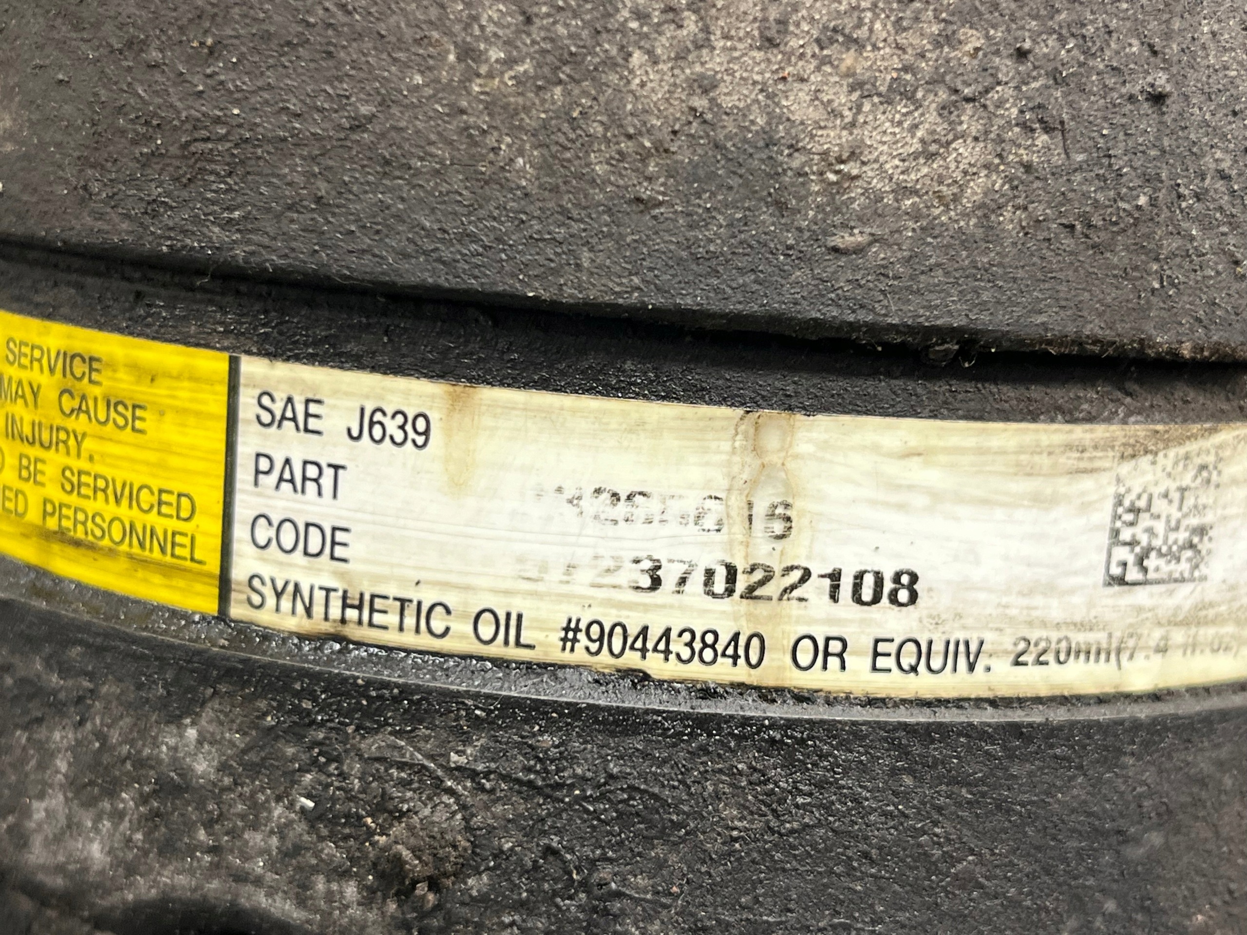 Klimakompressor klimaanlage OPEL VECTRA C 13265616