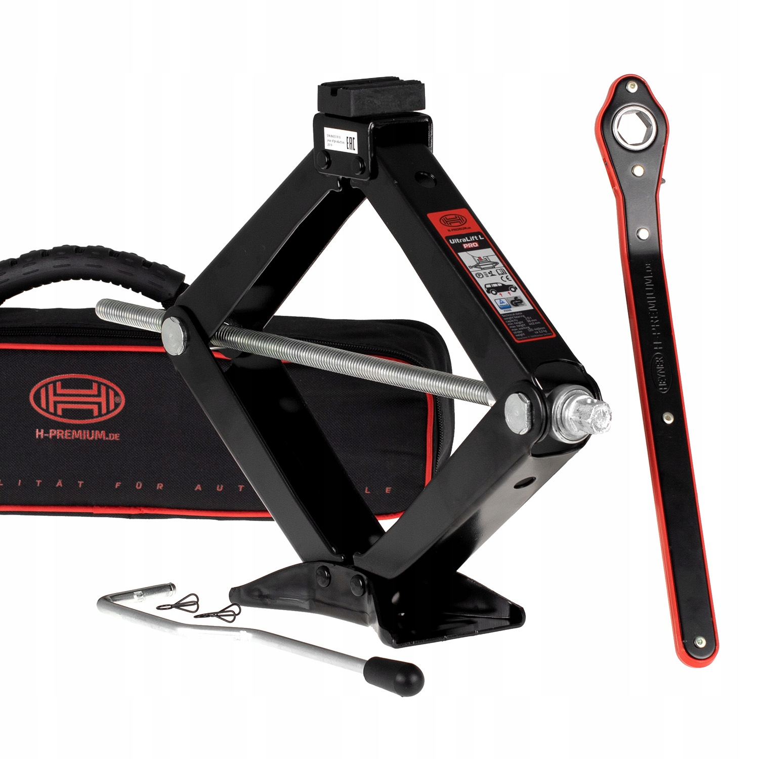 Zdvihák Heyner Trapezový Black Edition 2,0t vysoká kvalita Germany