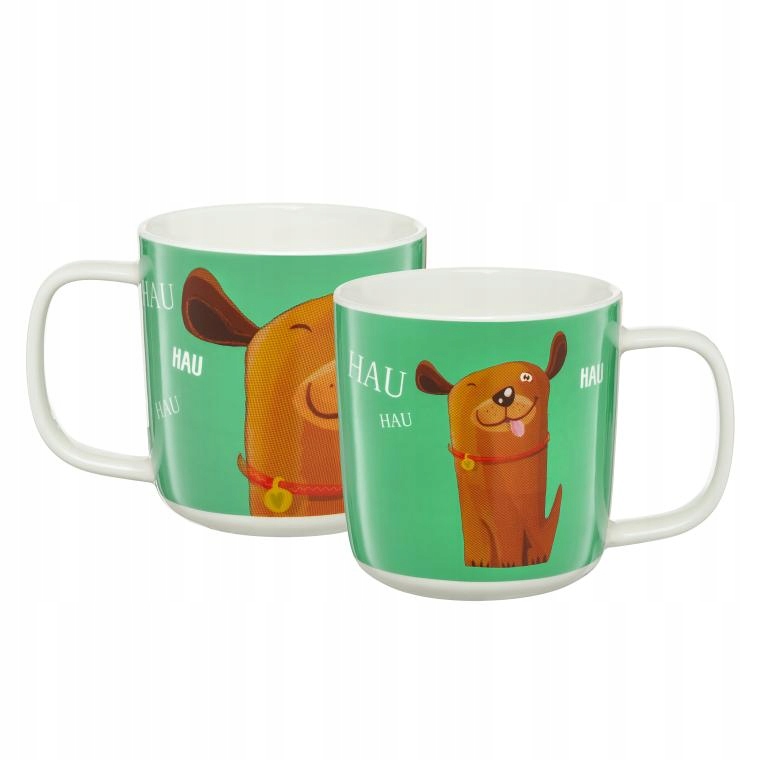

Kubek porcelanowy Ambition 370ml Kot Rudy
