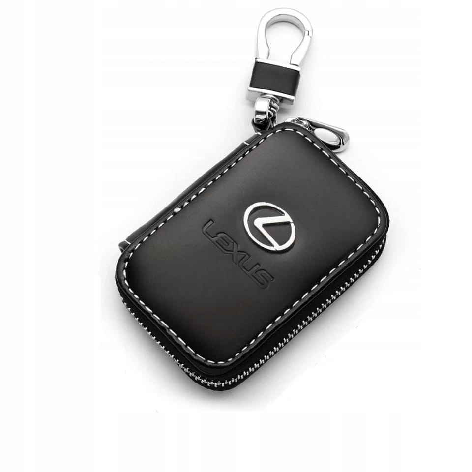 

Piękne Etui brelok na kluczyki Lexus chrom Skóra