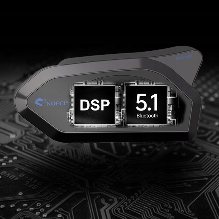 INTERKOM MOTOCYKLOWY 1200m POLSKIE KOMUNIKATY 500mAh Bluetooth Radio - 2szt Typ mikrofonu hybrydowy