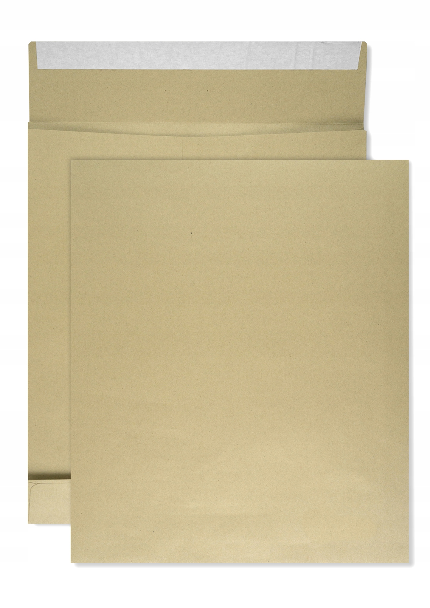 

Koperty listowe B4 brązowe rozszerzane pasek 50szt