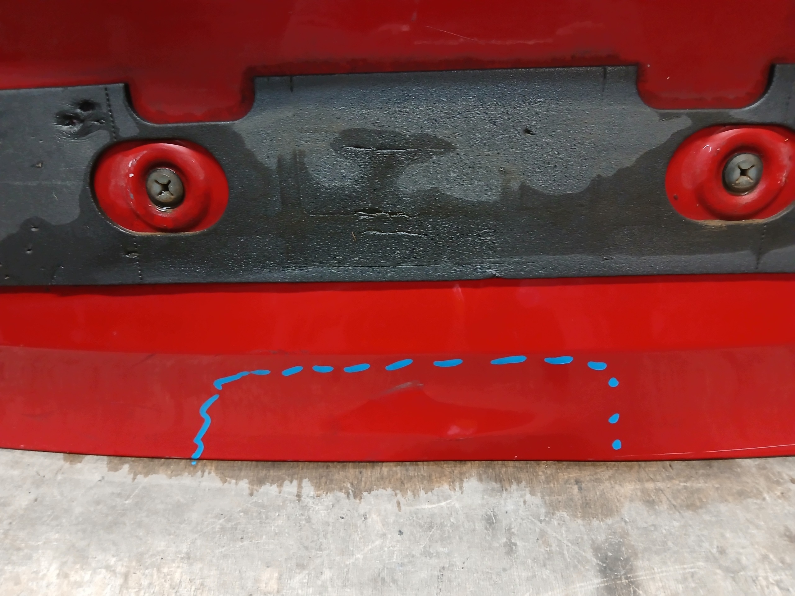 boot door FORD FIESTA MK7 08
