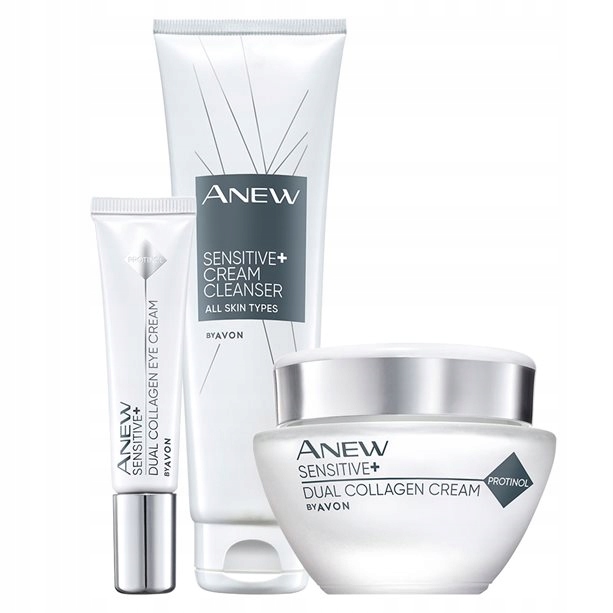 

Avon Anew Sensitive+ Zestaw do skóry wrażliwej 3w1