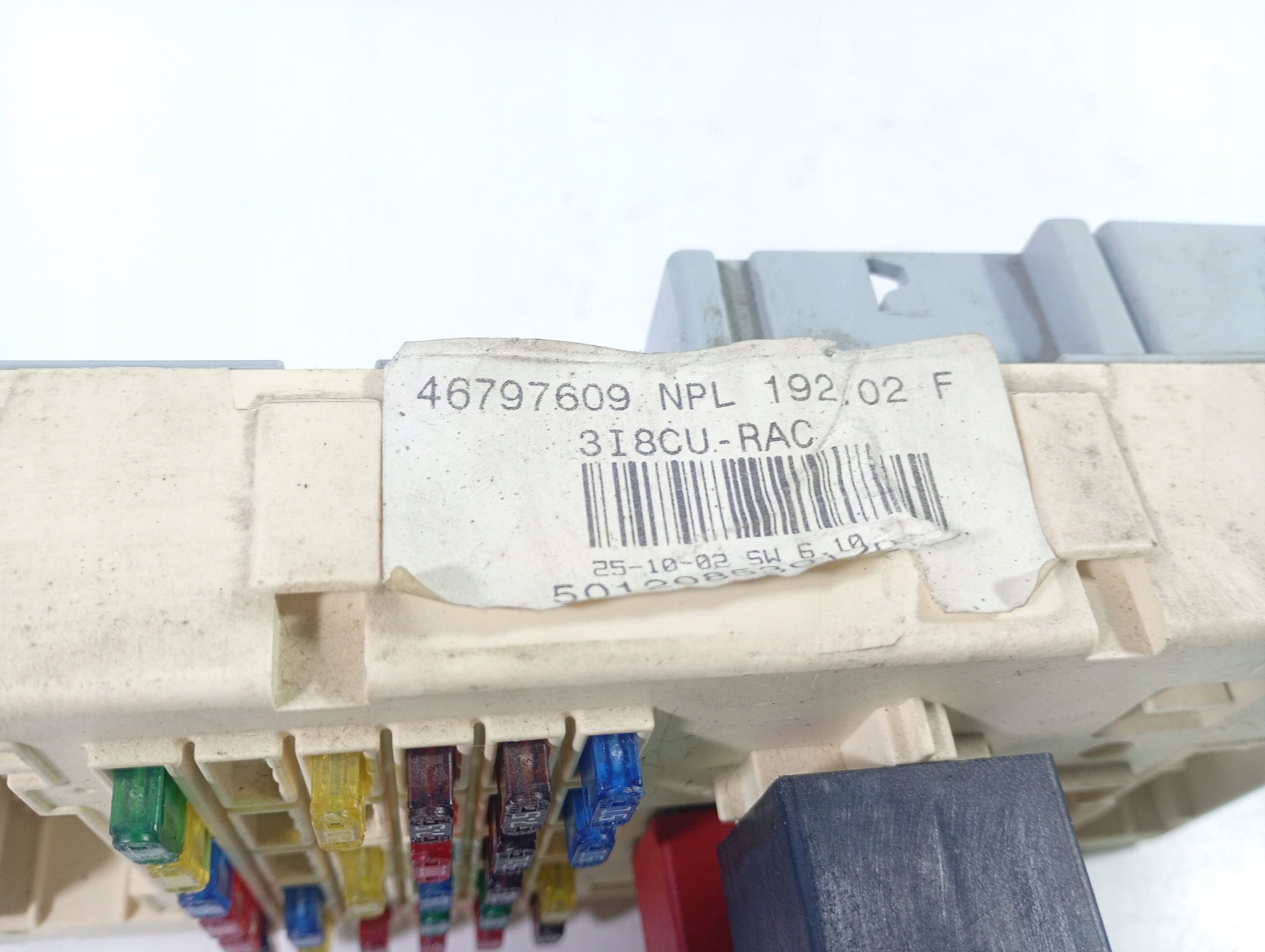 Fiat Stilo 01-07 Module Module fusibles OE 46797609