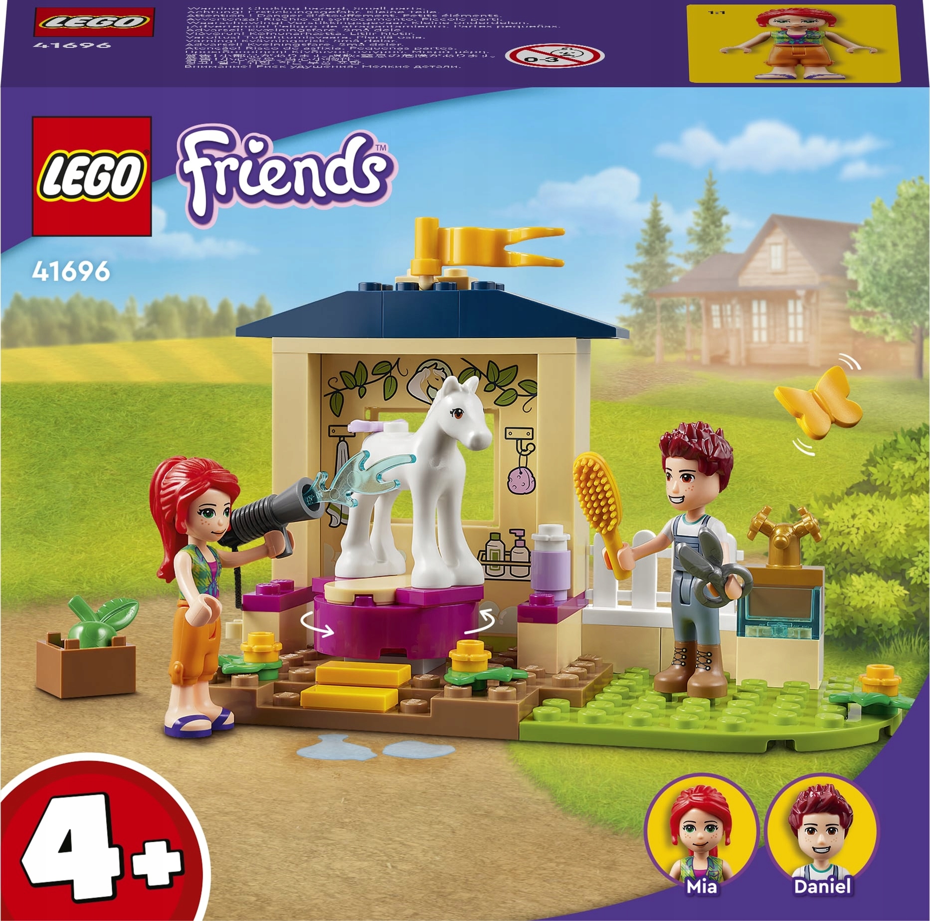 

Lego Friends 41696 Kąpiel dla kucyków w stajni