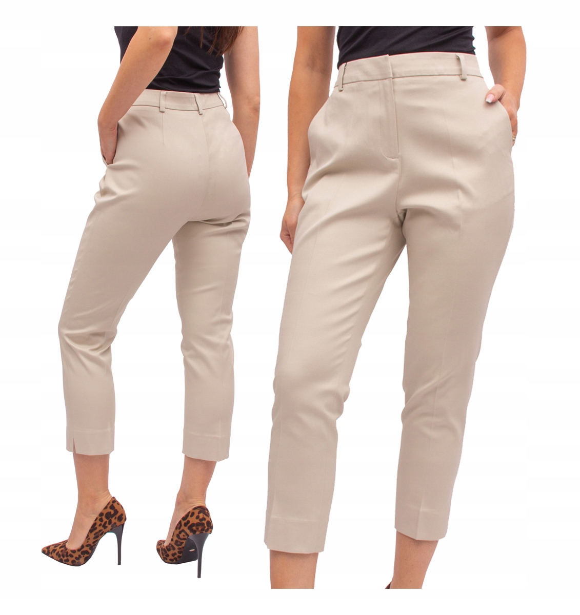 

Spodnie Damskie cygaretki XXL 44