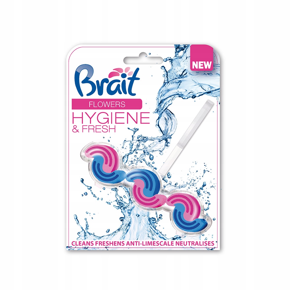 

Brait Kostka Toaletowa Dwufazowa Flowers 45g
