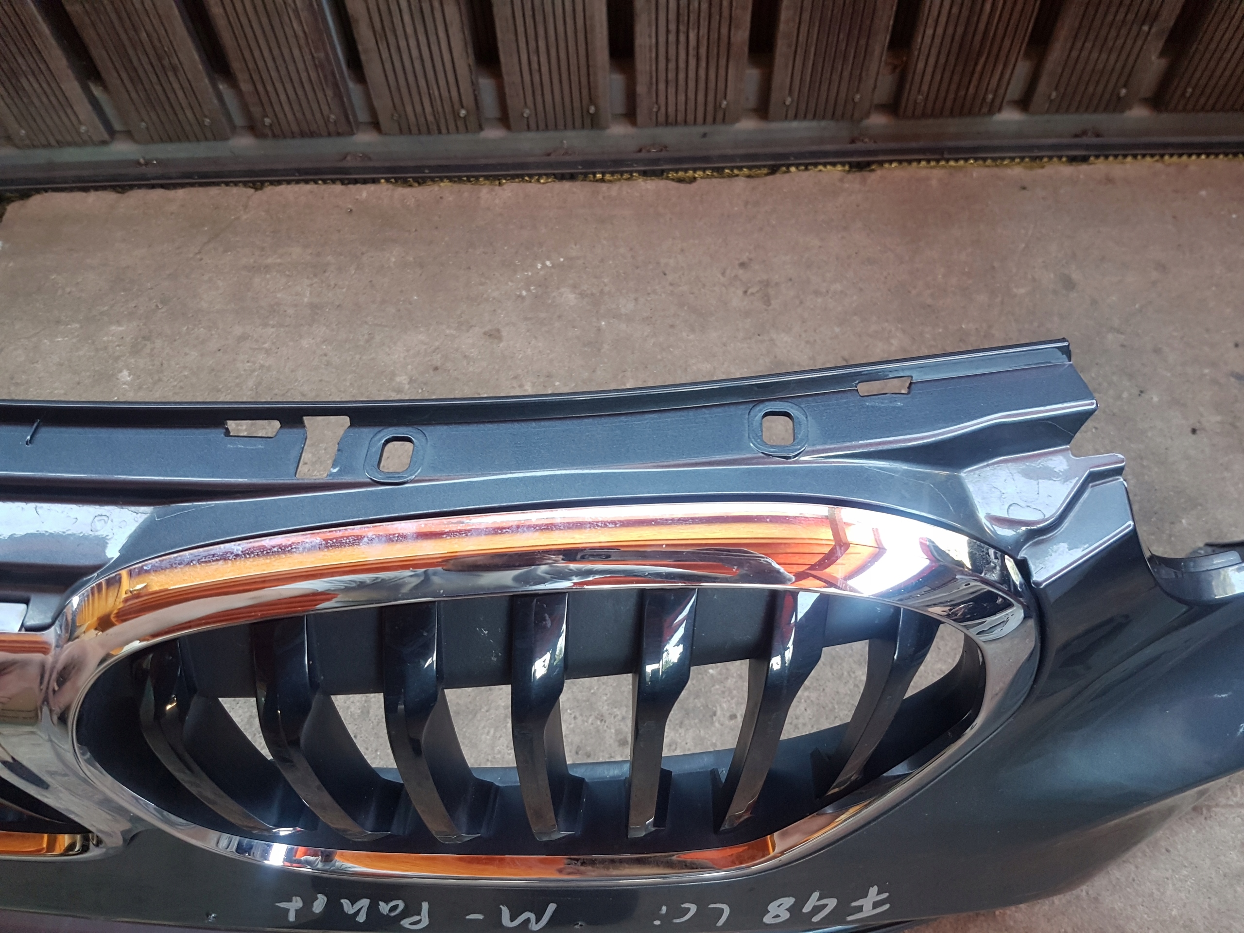 front bumper BMW X1 F48 LCI m-packet