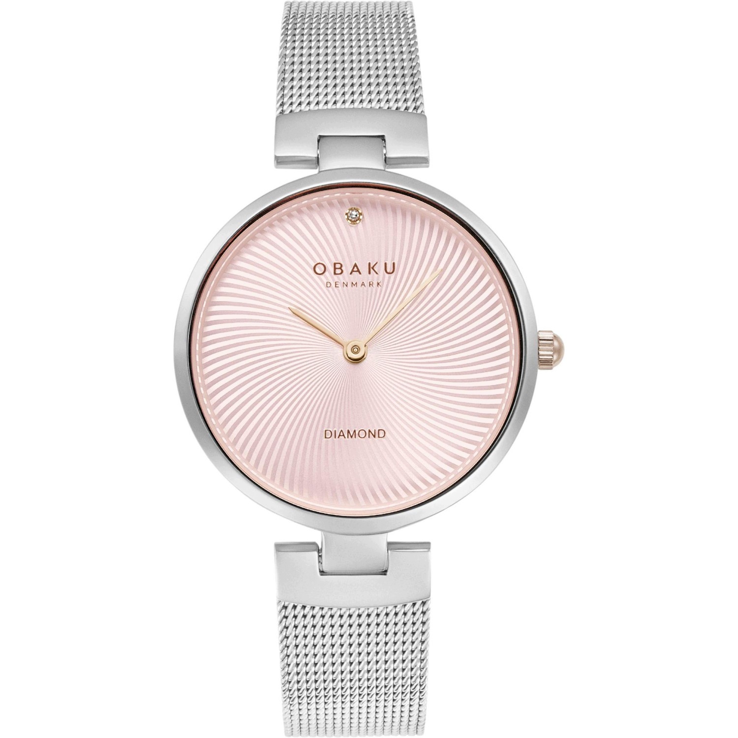 Dámské hodinky Obaku Denmark V256LXCPMC-PTV stříbrné