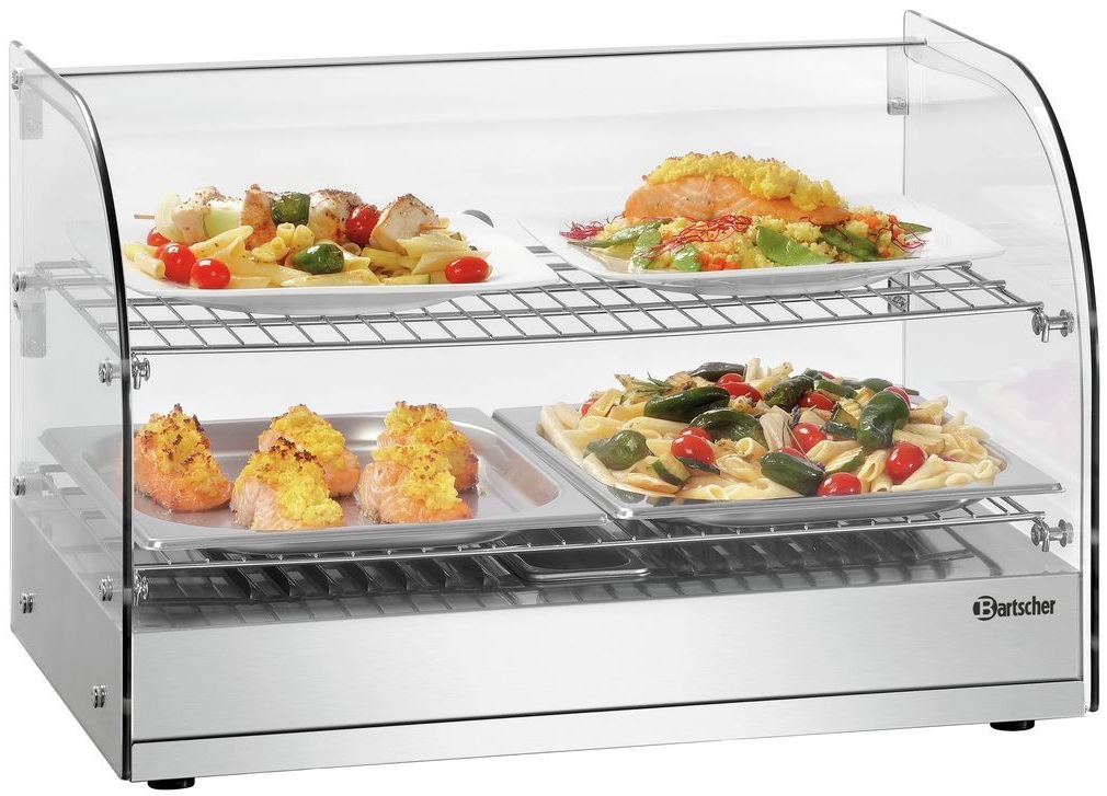 Topná vitrína 5200 2ER Bartscher 305062