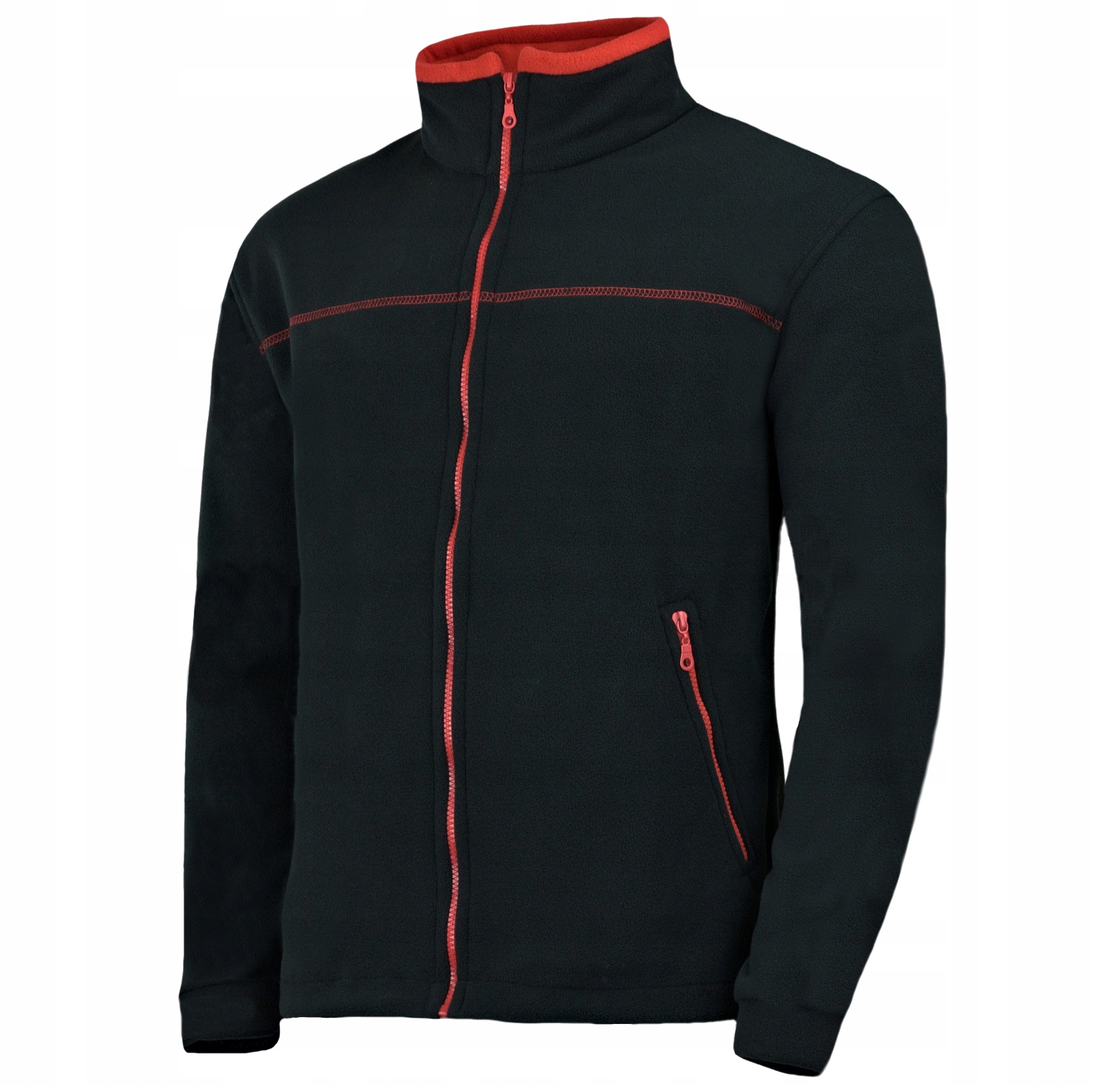 

Polski Polar Męski Bluza Bez Kaptura Rozpinany 3XL