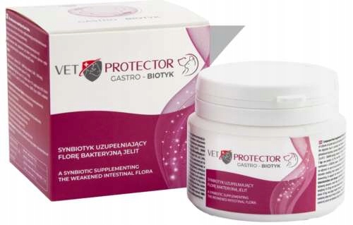 Levně Multibiotikum v prášku Vet Protector Gastro – Biotikum 60 gramů
