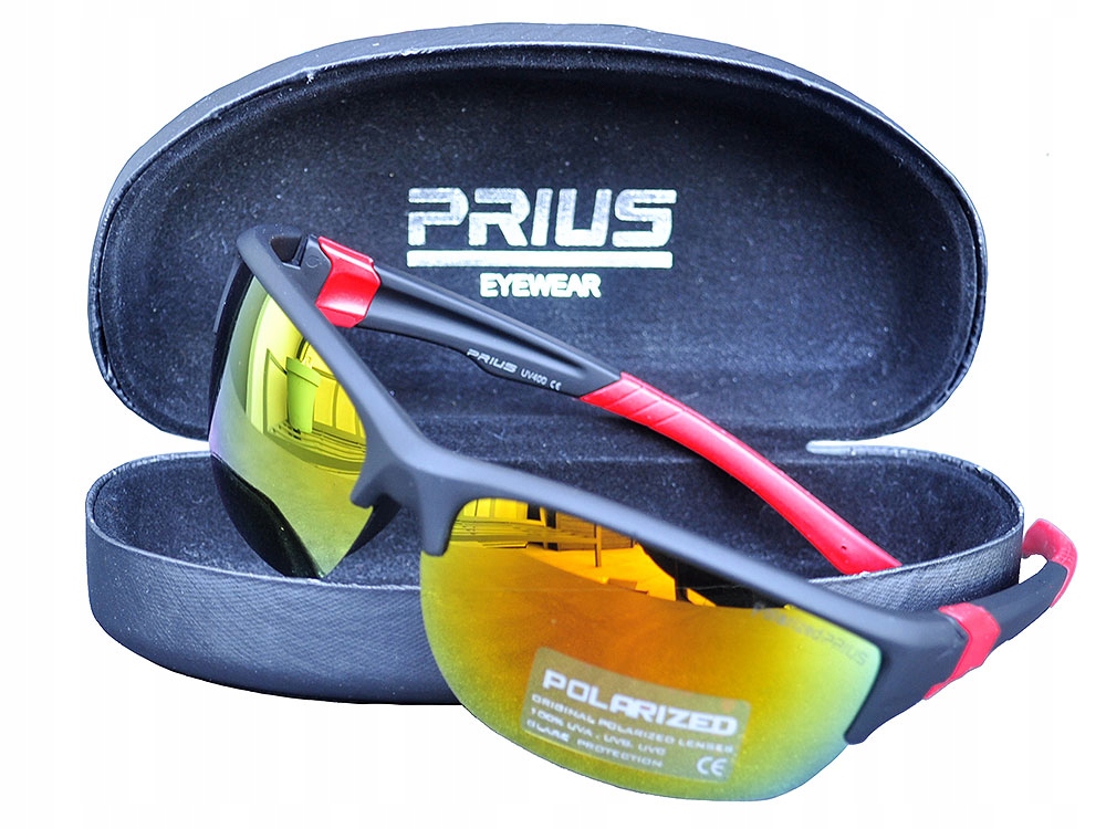 OKULARY MĘSKIE POLARYZACYJNE PRIUS SPORTOWE UV400