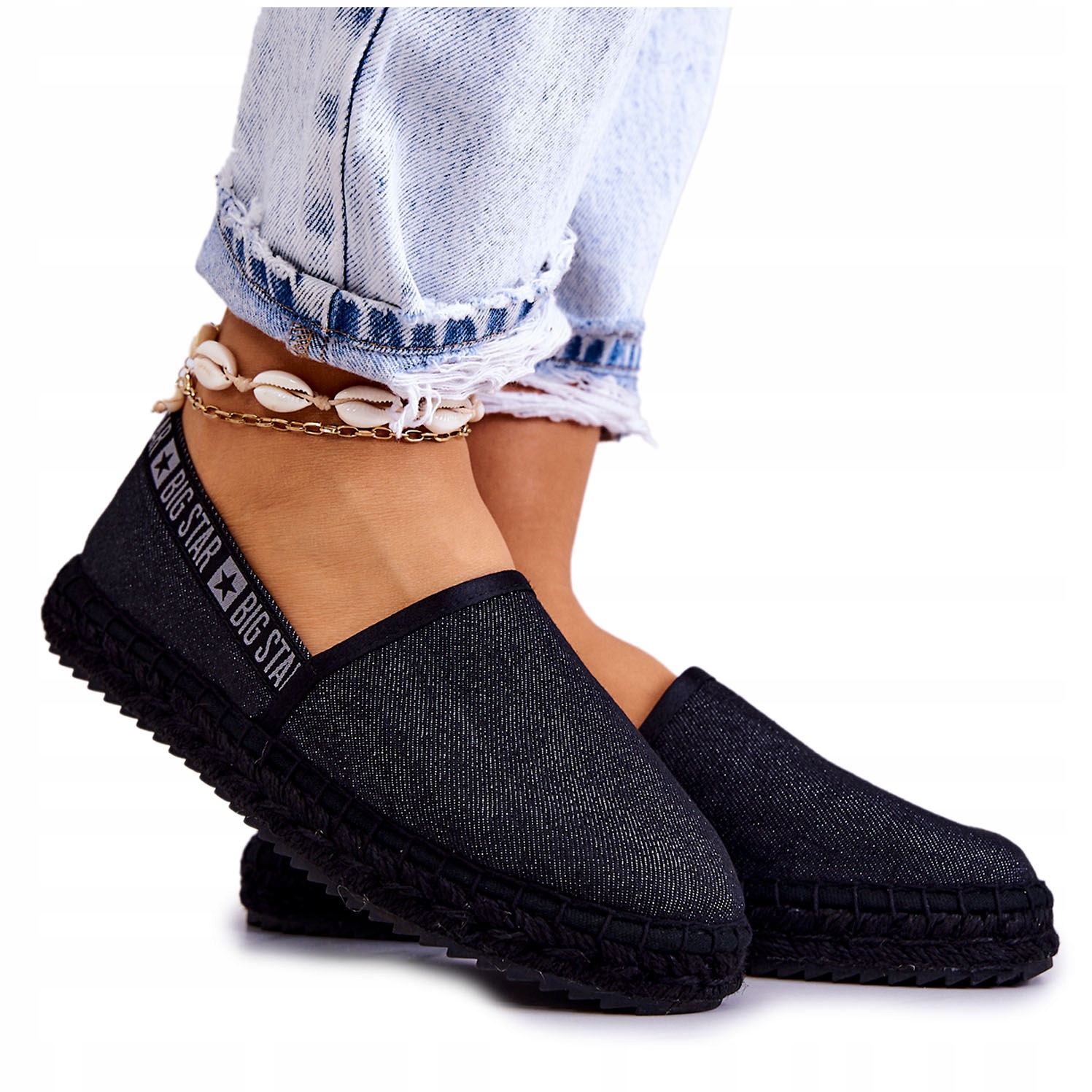 

Damskie Espadryle Big Star JJ274878 Czarne 39