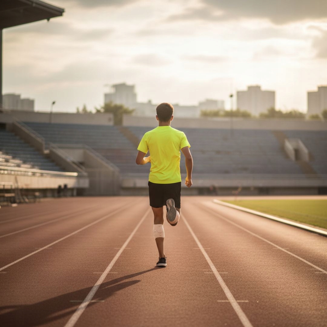 OPASKA MAGNETYCZNA NA ŁYDKĘ STABILIZATOR - 8 MAGNESÓW - DLA SPORTOWCÓW Rozmiar uniwersalny