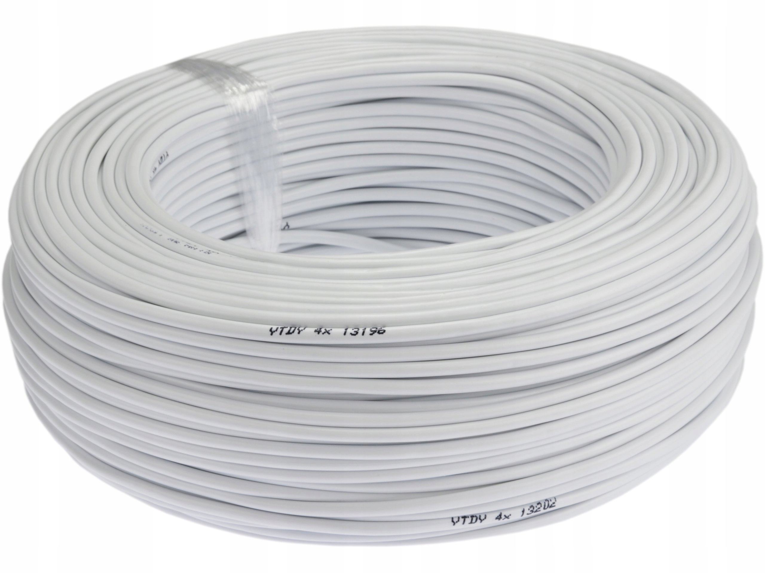 Przewód kabel alarmowy domofonowy YTDY 4x0,5 100m