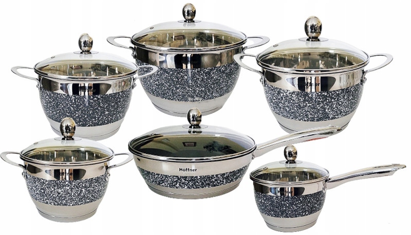 Súprava Hrncov Hoffner Elegance 12 Dielov