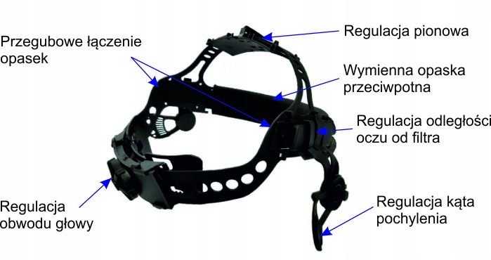 PRZYŁBICA SPAWALNICZA SAMOŚCIEMNIAJĄCA V4 CZARNA Kod producenta PSP09