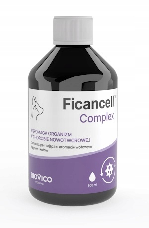 Biovico Ficanell Complex 500ml wspiera w walce z chorobą nowotworową
