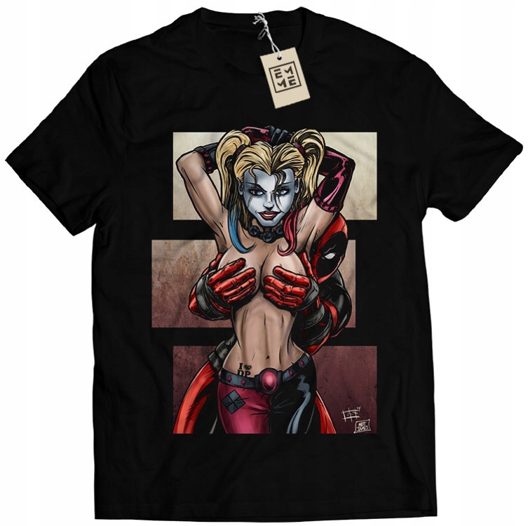 

Koszulka Męska Marvel Spiderman Harley Quinn 2XL