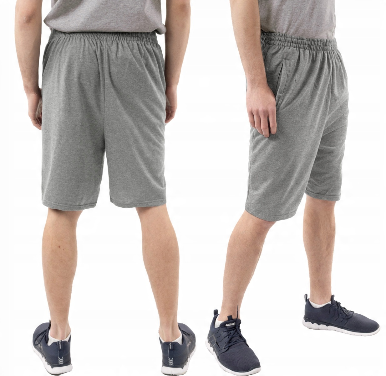 

Krótkie Spodenki Dresowe Szorty Męskie 6209-3 5XL