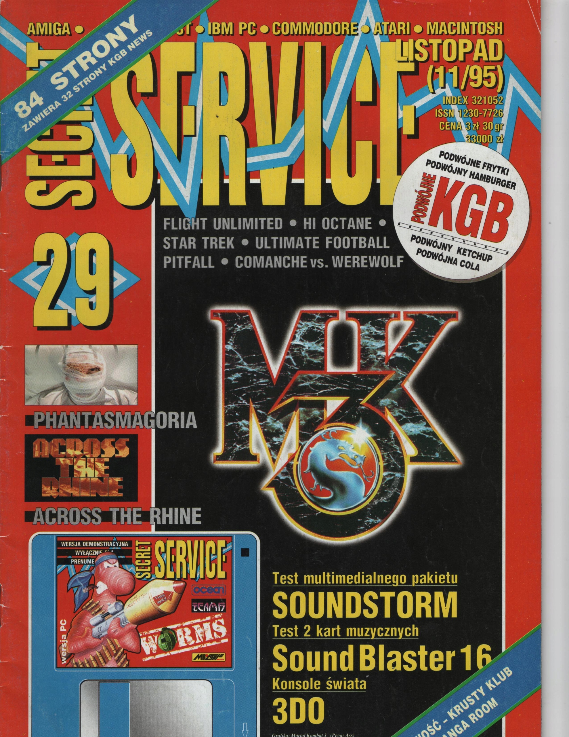 Czasopismo Secret Service nr 11/95 Listopad (29)