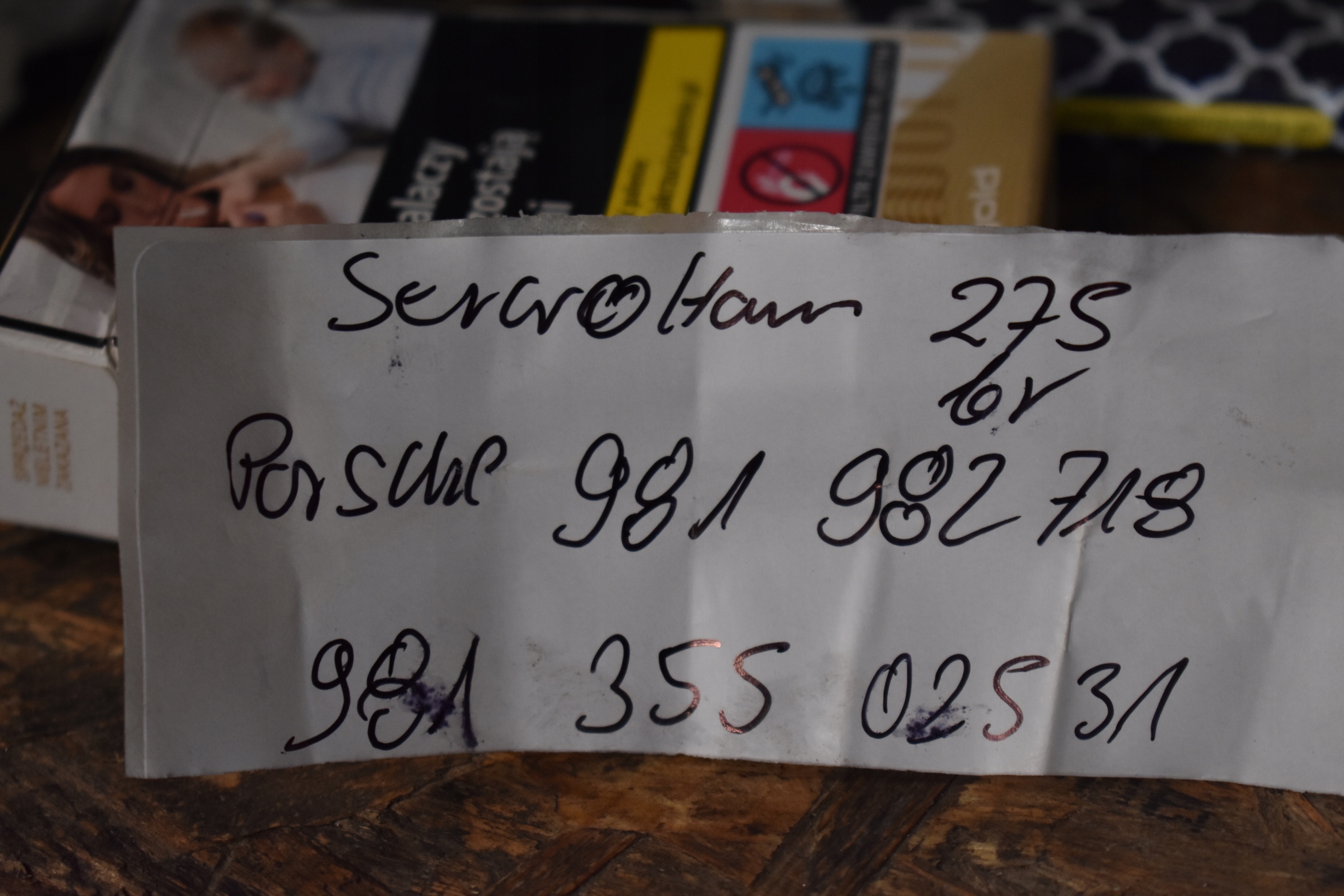 IDEALNE SERVO SERVOFRENO PORSCHE 981 982 718 1