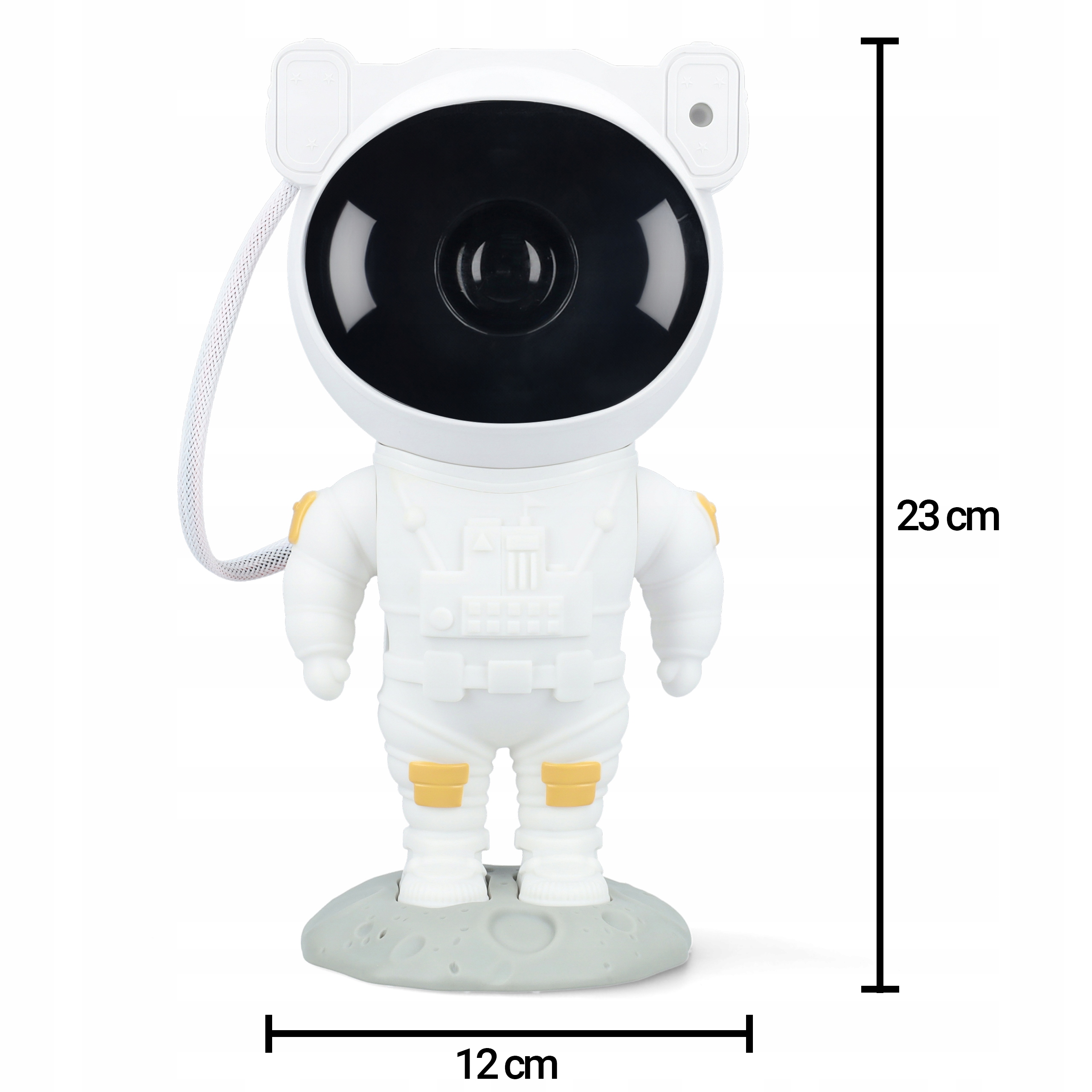PROJEKTOR GWIAZD NIEBA LED LAMPKA NOCNA ASTRONAUTA Rodzaj gwintu zintegrowane źródło LED