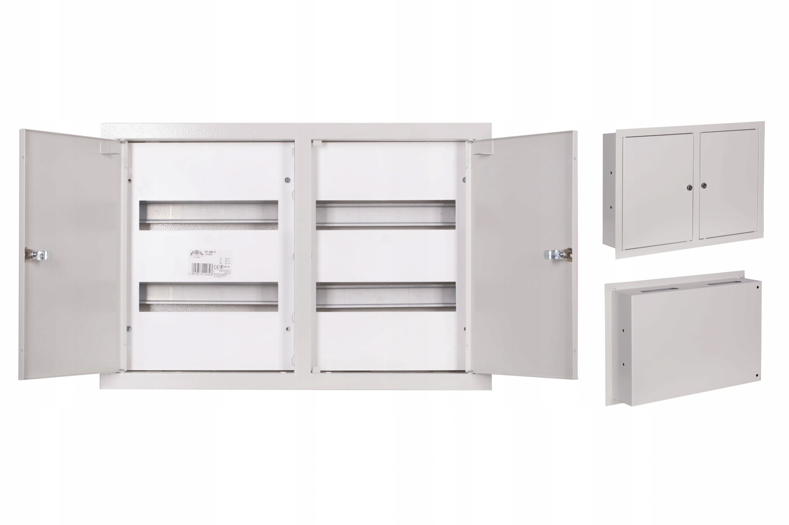 Podomietkový rozvádzač 48 modulový IP31 545x355x120 Rp 48A S Sabaj