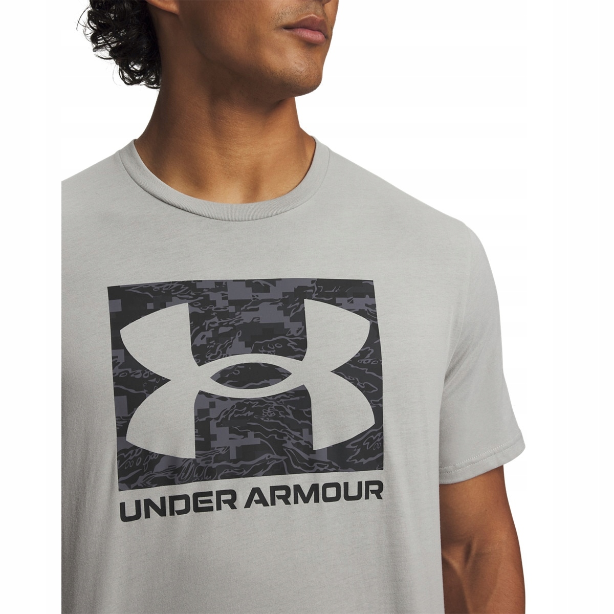 Under Armour Pánské tričko Under Armour Ua Abc Camo Boxed Logo Ss
