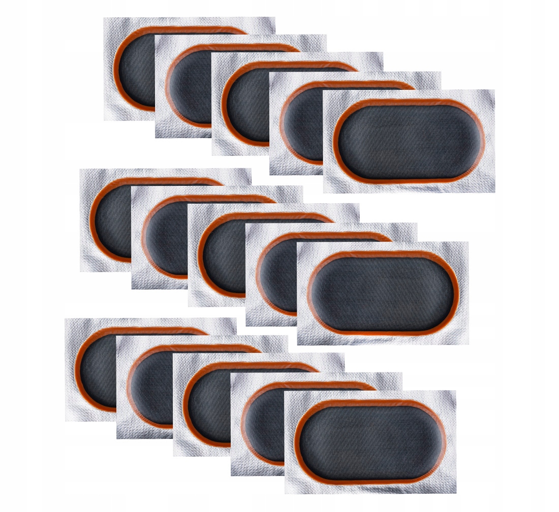 Łatki dętkowe Redats 40x72 mm naprawcze do dętek 15 sztuk