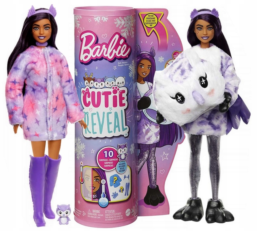 

Barbie Cutie Reveal Lalka W Przebraniu Sówka