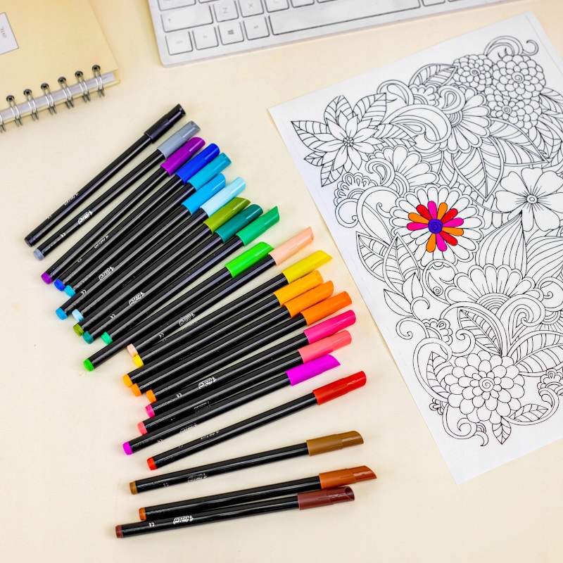 BIC PISAKI MAZAKI FLAMASTRY INTENSITY UP SZKOLNE PLASTYCZNE x24 Płeć chłopcy dziewczynki