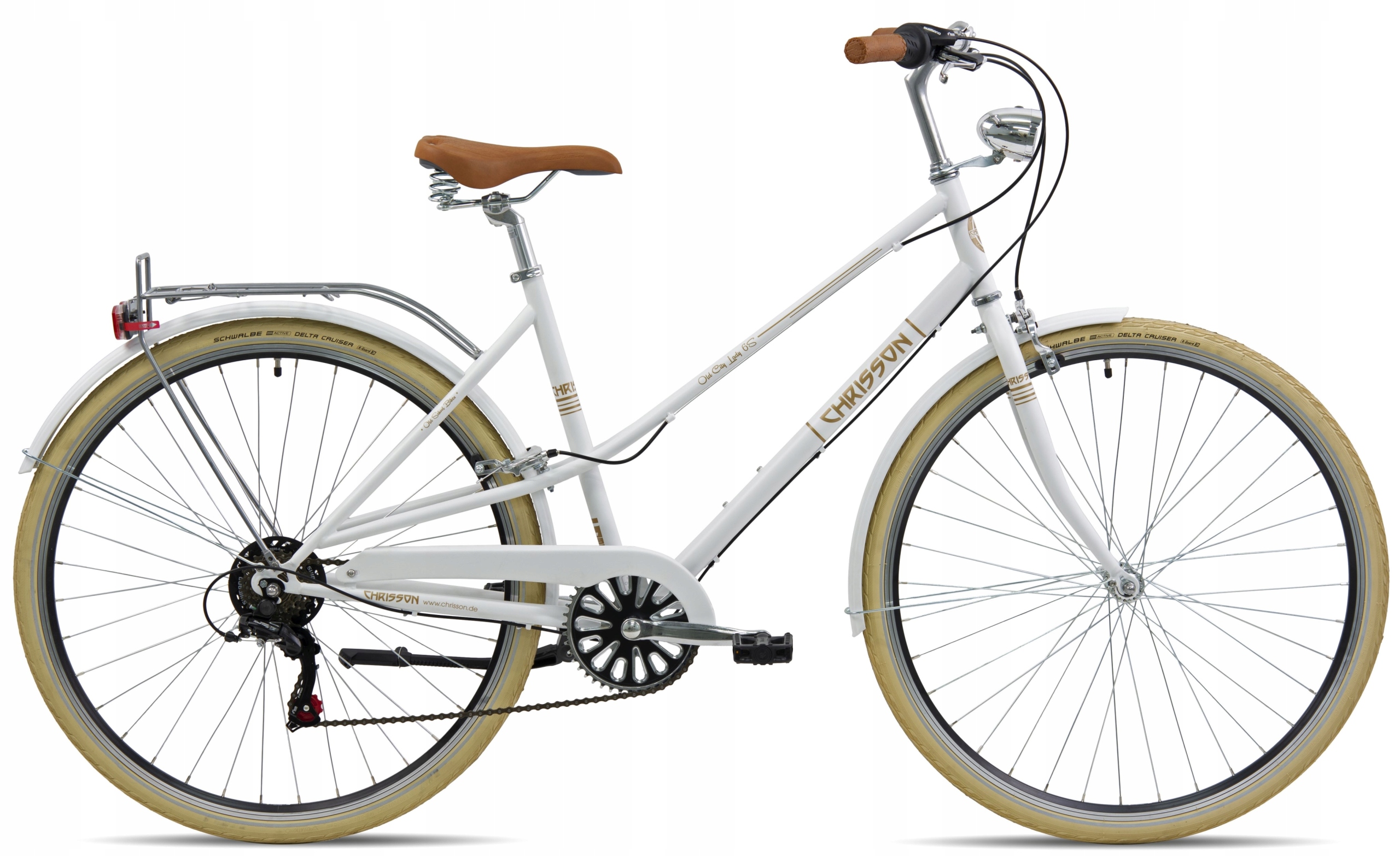 Dámské městské kolo Kola 28" Shimano Blatníky Kufr Osvětlení Patka
