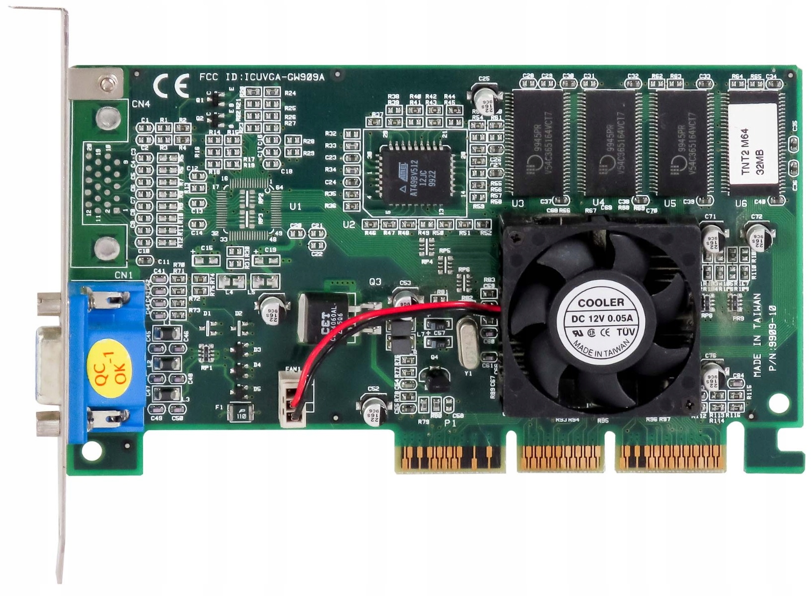 Nvidia Geforce Tnt2 M64 Agp NVIDIA RIVA TNT2 M64 32MB 9909-10 AGP