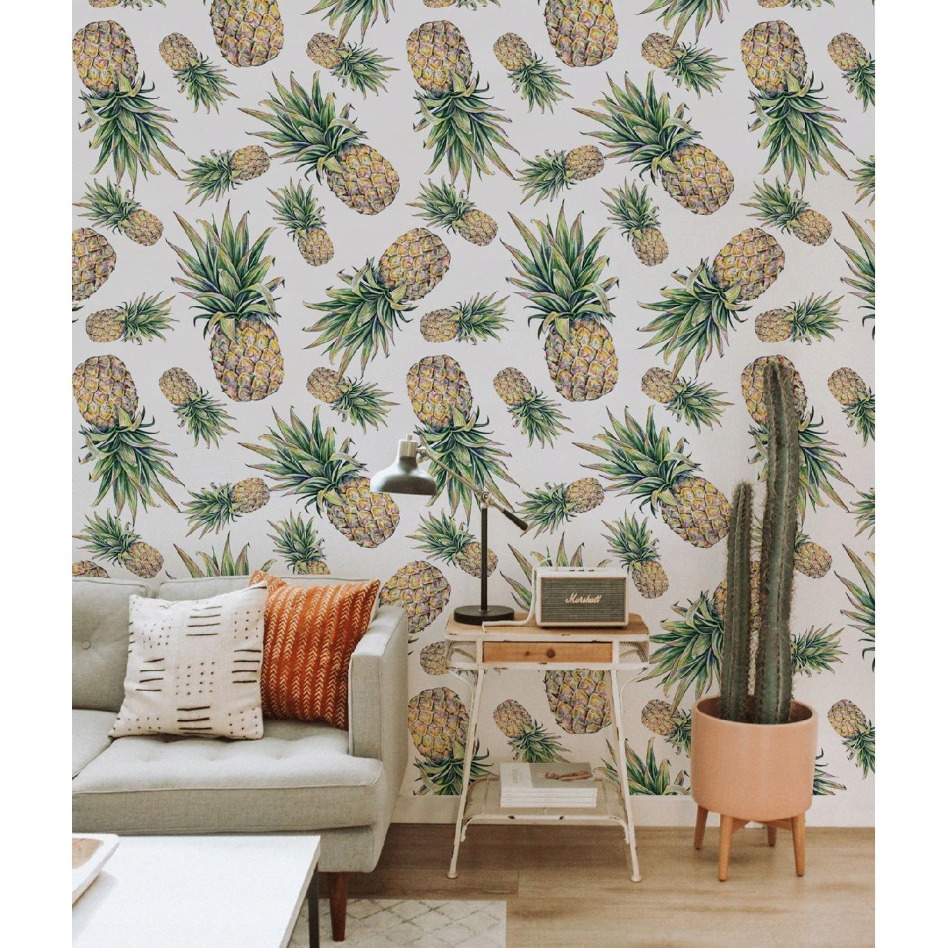 

Tapeta ścienna Nowoczesne wzory ananasa 250x104 cm