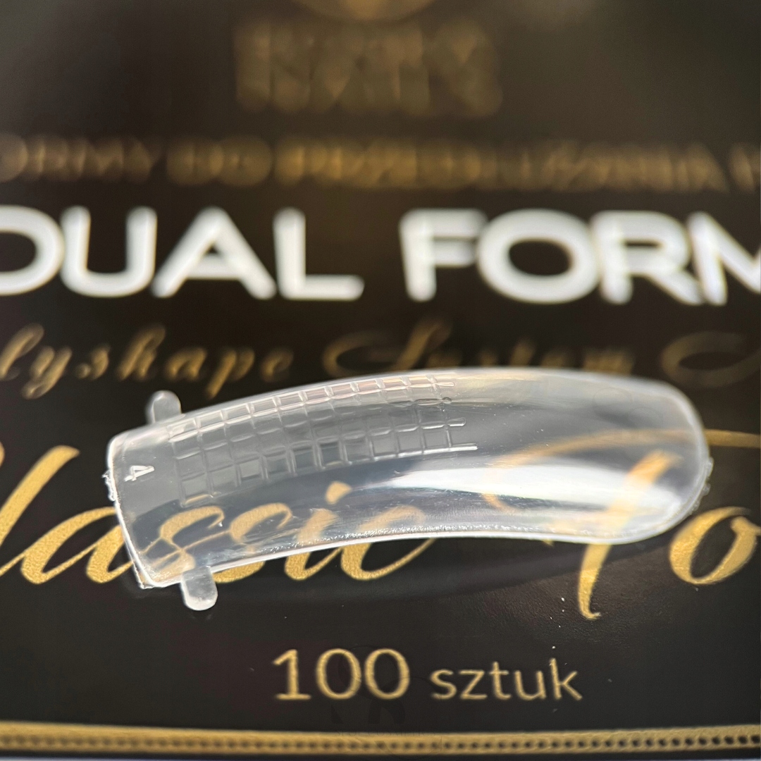 BOSKA Nails Dual Form Górne formy do przedłużania Classic polyshape SEOL Stan opakowania oryginalne