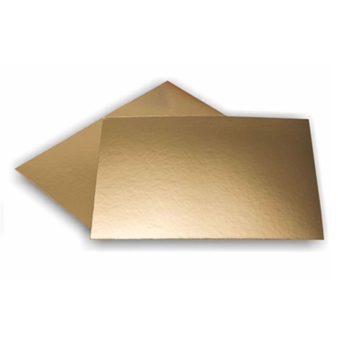 Podkładka pod tort 30x40cm złota 25szt Alfatec Pro