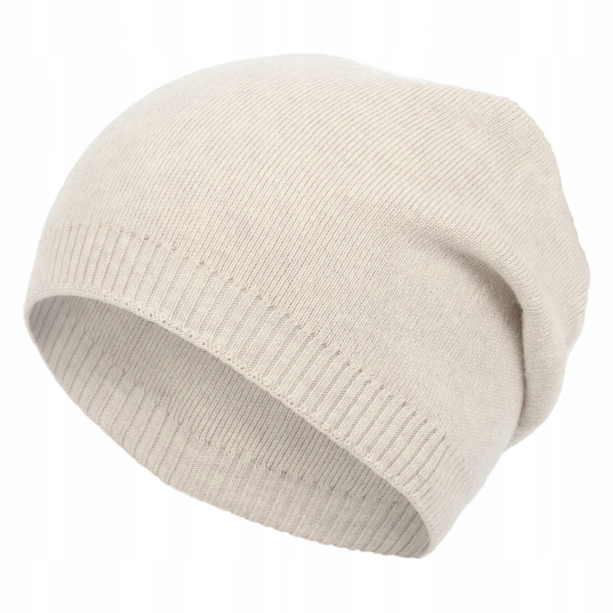 

W440B czapka zimowa beanie z kaszmiru i wiskozy